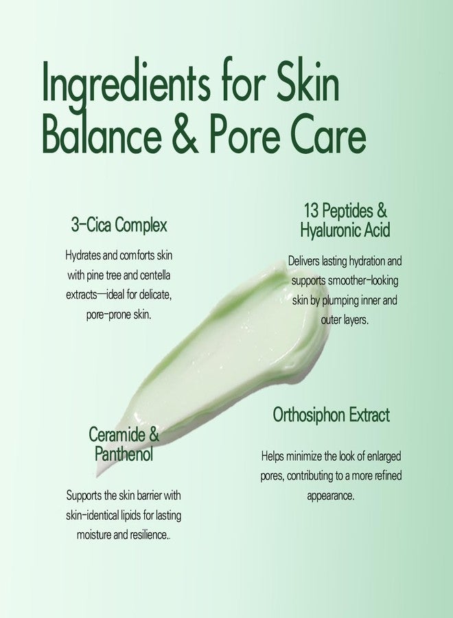 ABEREDE Cicapine Calming & Pore Repair Balancing Gel Cream 1.69 fl oz / 50ml, Cica Soothing Gel Cream for Sensitive & Acne-Prone Skin, Pore Minimizing & Tightening Moisturizer Vegan K-Beauty Skincare - Image 4